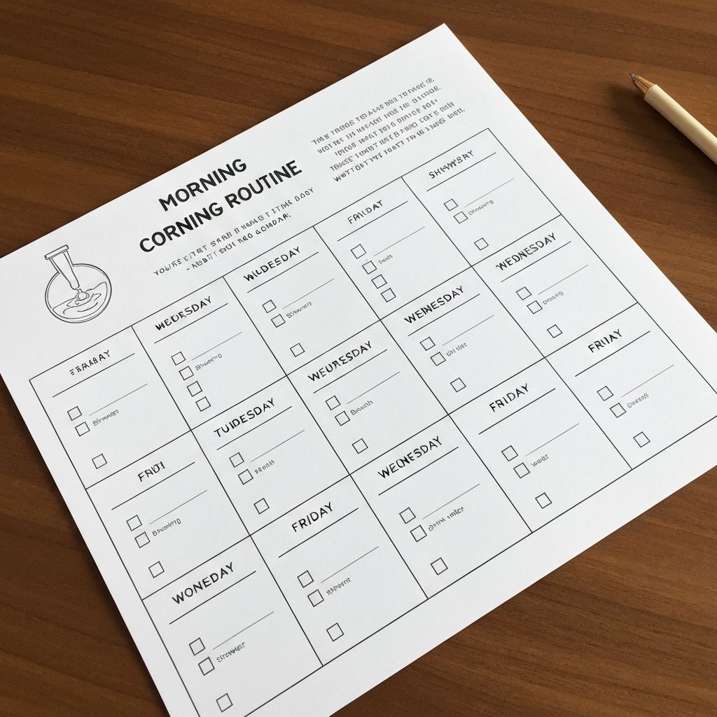 Consistency in daily routine